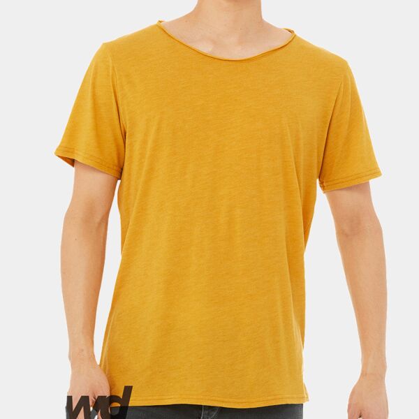 FWD Fashion Unisex Triblend Raw Neck T-Shirt Thumbnail
