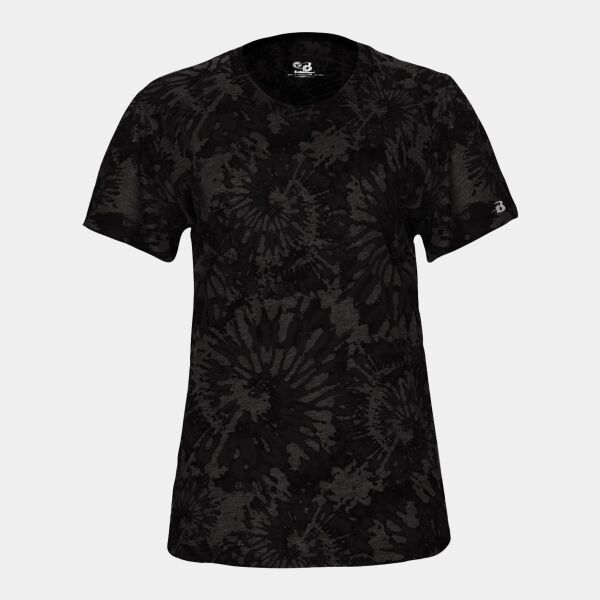 Women's Tie-Dyed Tri-Blend T-Shirt Thumbnail