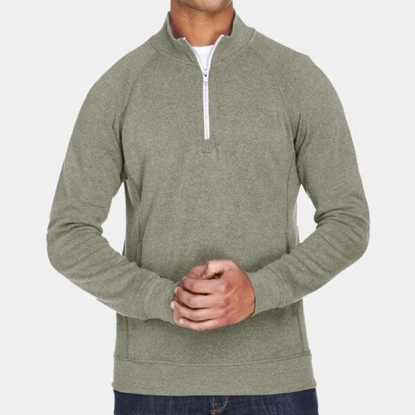 Adult Triblend Fleece Quarter-Zip Thumbnail