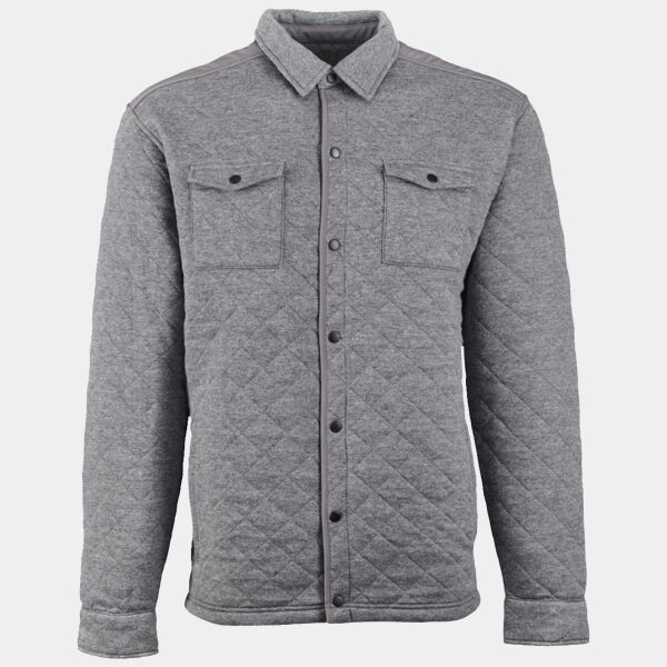 Adult Quilted Jersey Shirt Jacket Thumbnail
