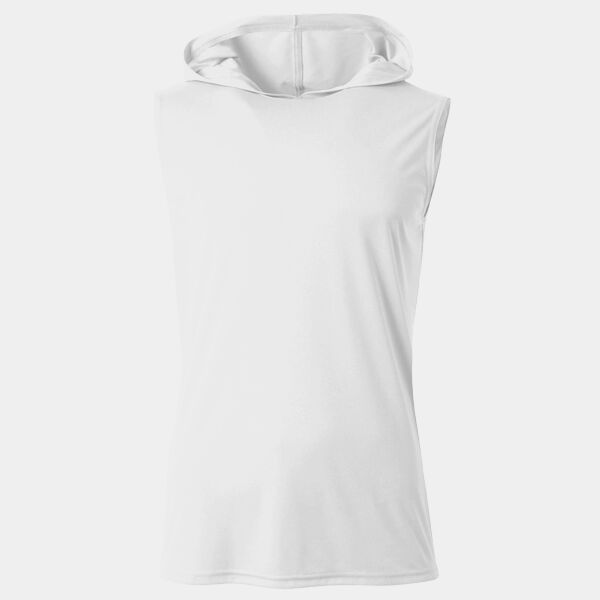 Men's Cooling Performance Sleeveless Hooded T-shirt Thumbnail