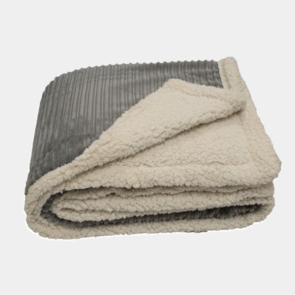 Corduroy Lambswool Throw Blanket Thumbnail