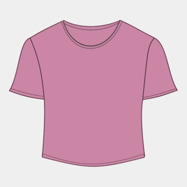 Women's Heritage Retro Crop Top Thumbnail