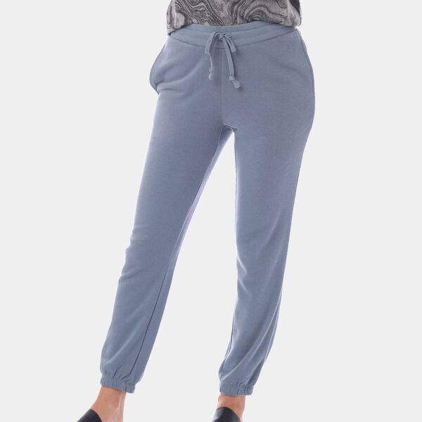 Ladies' Washed Terry Classic Sweatpant Thumbnail