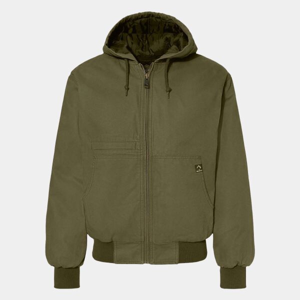 Men's Laramie Canvas Hooded Jacket Thumbnail