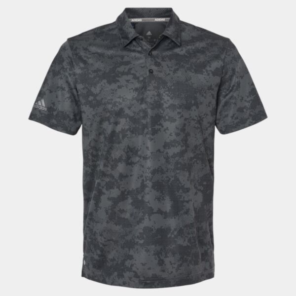 Adidas Men's All Over Camo Print Polo A550 Men's All Over Camo Print Polo Thumbnail