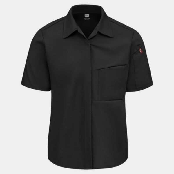 Chef Designs Women's Poplin Airflow Cook Shirt with OilBlok 501W Women's Poplin Airflow Cook Shirt with OilBlok Thumbnail