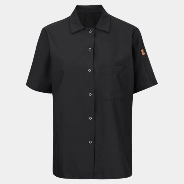 Chef Designs Women's Mimixâ„¢ Short Sleeve Cook Shirt with OilBlok 501X Women's Mimixâ„¢ Short Sleeve Cook Shirt with OilBlok Thumbnail