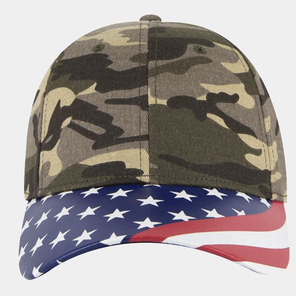 OTTO CAP 6 Panel Low Profile Baseball Cap Thumbnail