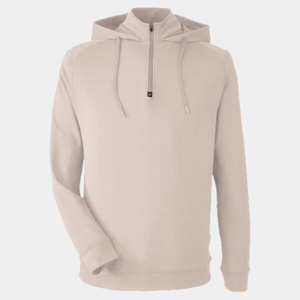 Unisex Vandyke Quarter-Zip Hooded Sweatshirt Thumbnail