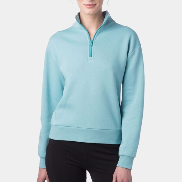 Ladies' Mock Quarter-Zip Thumbnail