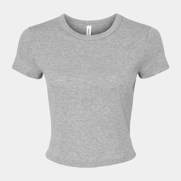 Ladies' Micro Ribbed Baby T-Shirt Thumbnail