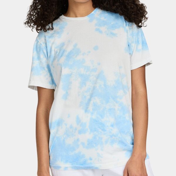 Unisex USA Made Cloud Tie-Dye T-Shirt Thumbnail