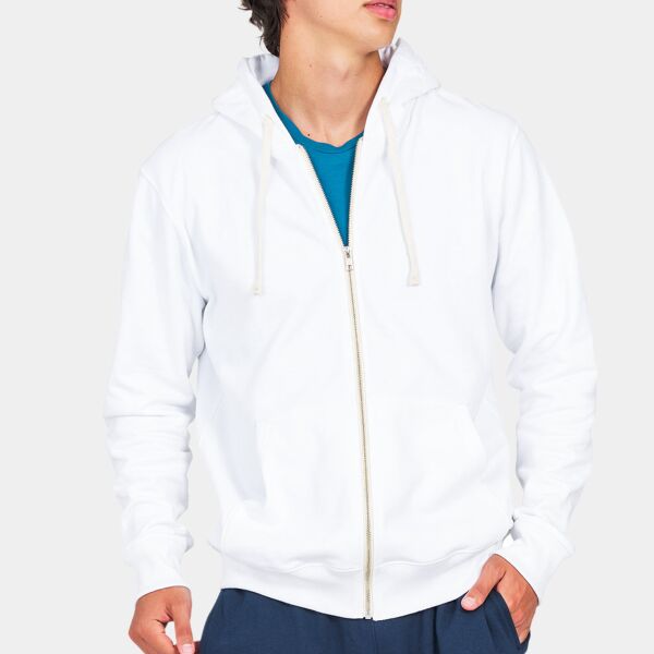 Unisex USA Made Full-Zip Hooded Sweatshirt Thumbnail