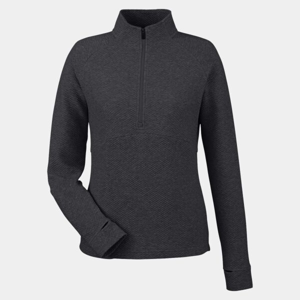 Ladies' Spirit Textured Quarter-Zip Thumbnail
