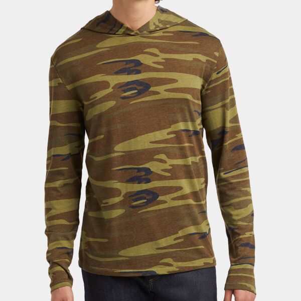 Unisex Printed Keeper Pullover Hooded Sweatshirt Thumbnail