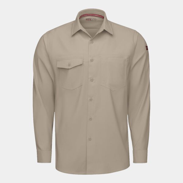Red Kap Men's Tall Cooling Long Sleeve Work Shirt TSM4T Men's Tall Cooling Long Sleeve Work Shirt Thumbnail