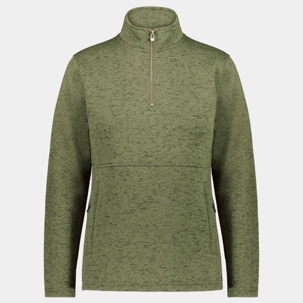 Holloway Ladies Alpine Sweater Fleece 1/4 Zip Pullover 223740 Ladies Alpine Sweater Fleece 1/4 Zip Pullover Thumbnail