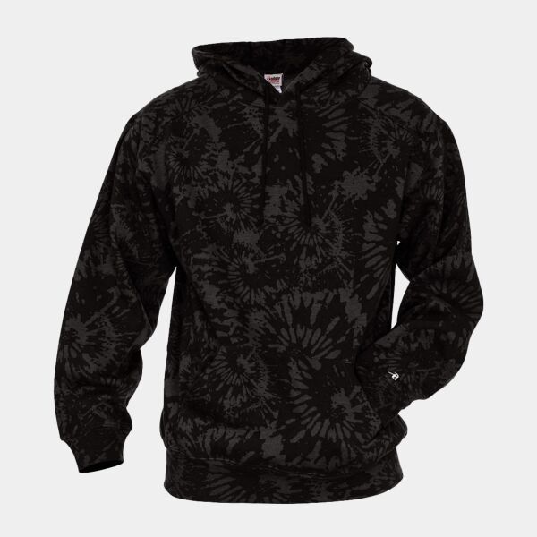 Badger Unisex Tie-Dyed Triblend Hooded Sweatshirt 1275 Unisex Tie-Dyed Triblend Hooded Sweatshirt Thumbnail