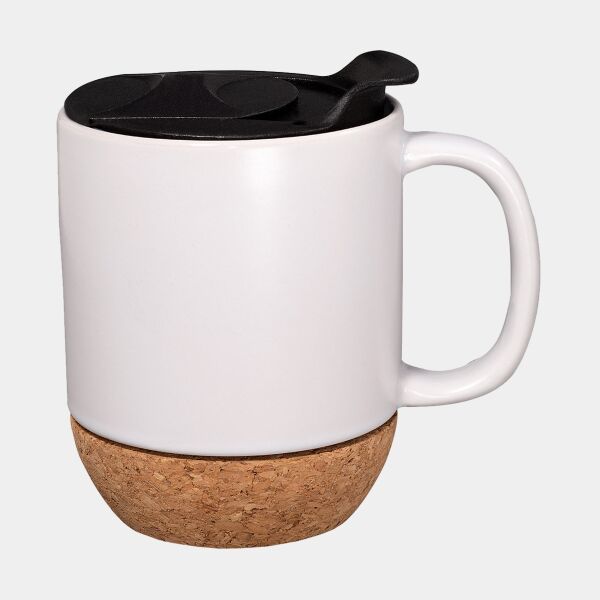 14oz Ceramic Mug With Cork Base Thumbnail