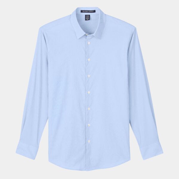 CrownLux Performance® Men's Microstripe Shirt Thumbnail