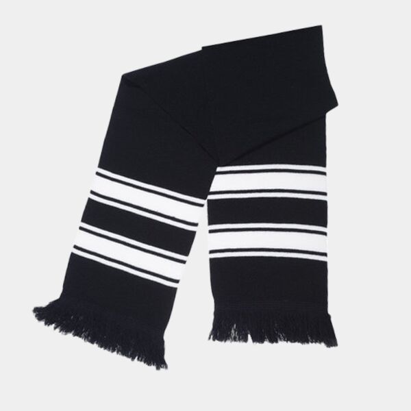 Stripe Knit Scarf Thumbnail