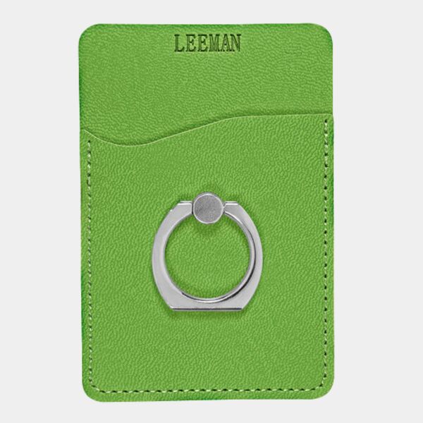 Tuscany™ Card Holder With Metal Ring Phone Stand Thumbnail