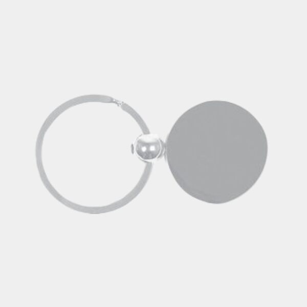 Round Metal Keychain Thumbnail