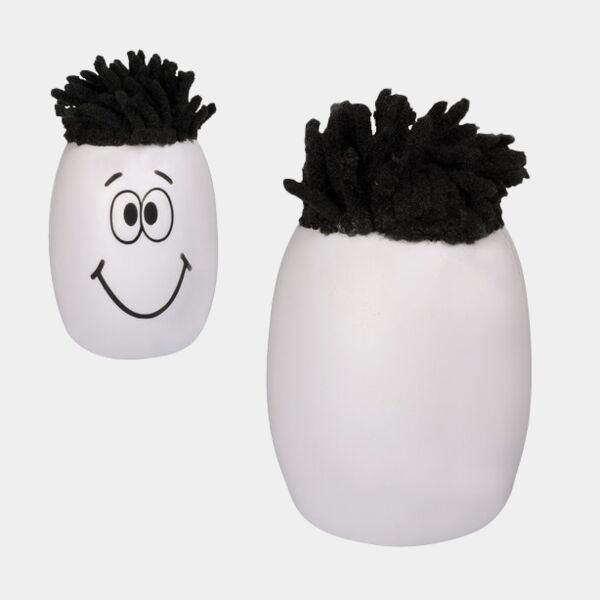 Smiling Oblong Stress Ball Thumbnail