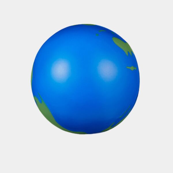 Globe Earth Super Squish Stress Ball Sensory Toy Thumbnail