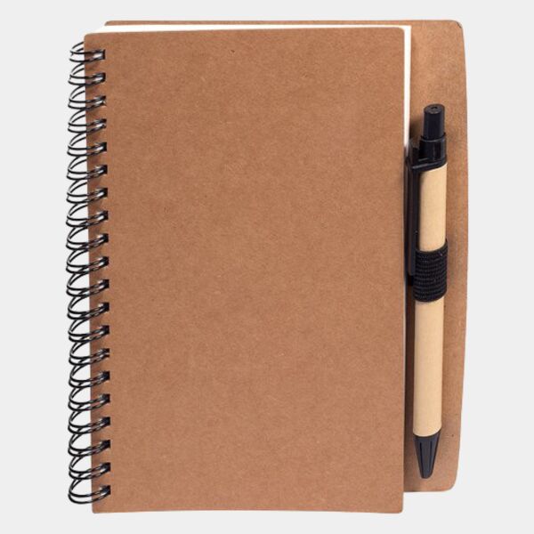 Stone Paper Spiral Notebook & Pen 5.5" X 7" Thumbnail