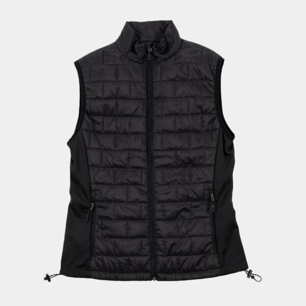 Ladies' Quilted Puffer Vest Thumbnail