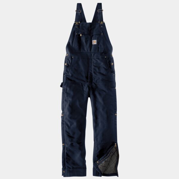 Carhartt Tall Firm Duck Insulated Bib Overalls CTT106672 Tall Firm Duck Insulated Bib Overalls Thumbnail