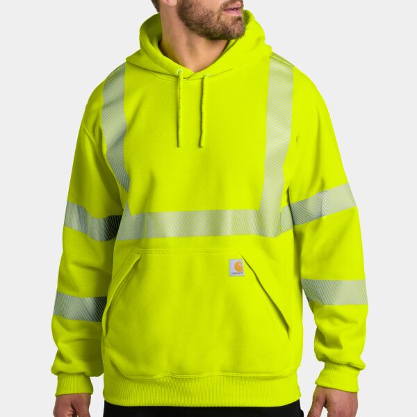 Carhartt Ansi 107 Class 3 Hooded Sweatshirt CT104987 Ansi 107 Class 3 Hooded Sweatshirt Thumbnail