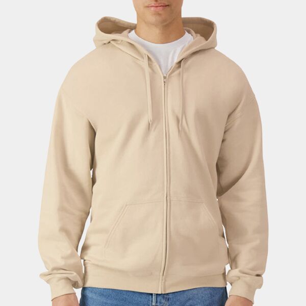 Gildan Unisex Softstyle Fleece Full Zip Hooded Sweatshirt SF600 Unisex Softstyle Fleece Full Zip Hooded Sweatshirt Thumbnail