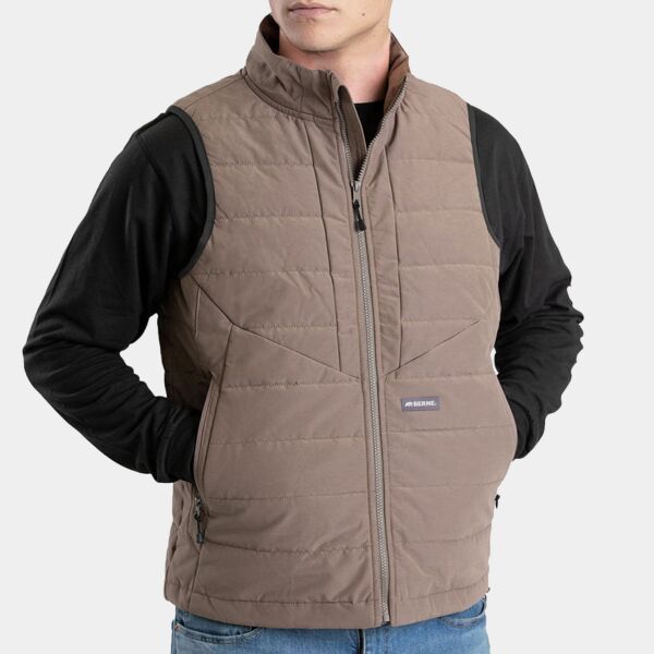 Berne Apparel Men's Highland Quilted Vest V24 Men's Highland Quilted Vest Thumbnail