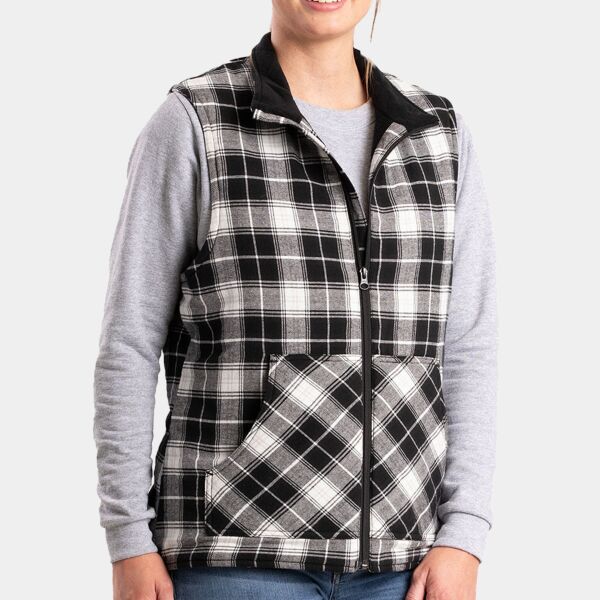 Berne Apparel Ladies' Insulated Flannel Vest WV16 Ladies' Insulated Flannel Vest Thumbnail