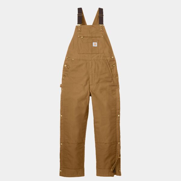 Carhartt Short Firm Duck Insulated Bib Overalls CTS106672 Short Firm Duck Insulated Bib Overalls Thumbnail