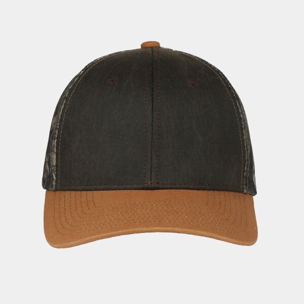 Structured Camo Mesh Back Hat Thumbnail