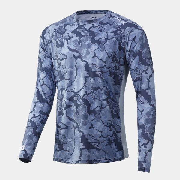 HUK Men's Lopro Camo Long-Sleeve T-Shirt H12L003 Men's Lopro Camo Long-Sleeve T-Shirt Thumbnail