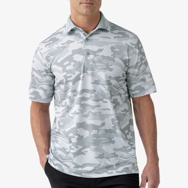 Paragon Men's Newport Camo Polo 170 Men's Newport Camo Polo Thumbnail