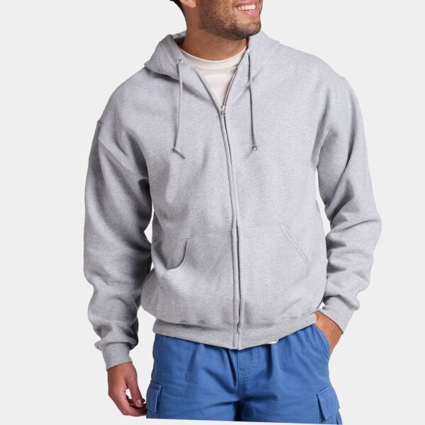 Unisex Rugged™ Full-Zip Hooded Sweatshirt Thumbnail