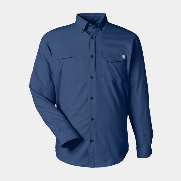 HUK Men's Tide Point Long Sleeve Shirt H150172 Men's Tide Point Long Sleeve Shirt Thumbnail