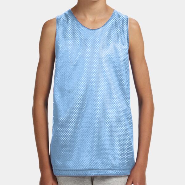 A4 Youth Reversible Mesh Tank N2206 Youth Reversible Mesh Tank Thumbnail