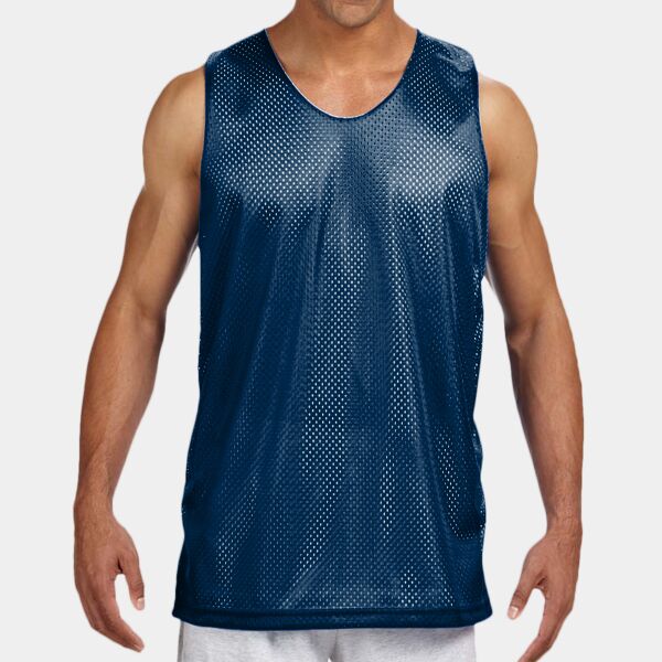 A4 Men's Reversible Mesh Tank NF1270 Men's Reversible Mesh Tank Thumbnail