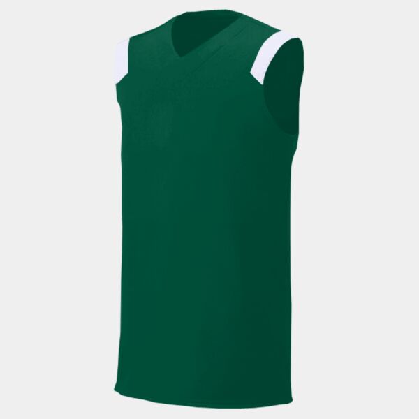 A4 Youth Moisture Management V Neck Muscle Shirt NB2340 Youth Moisture Management V Neck Muscle Shirt Thumbnail