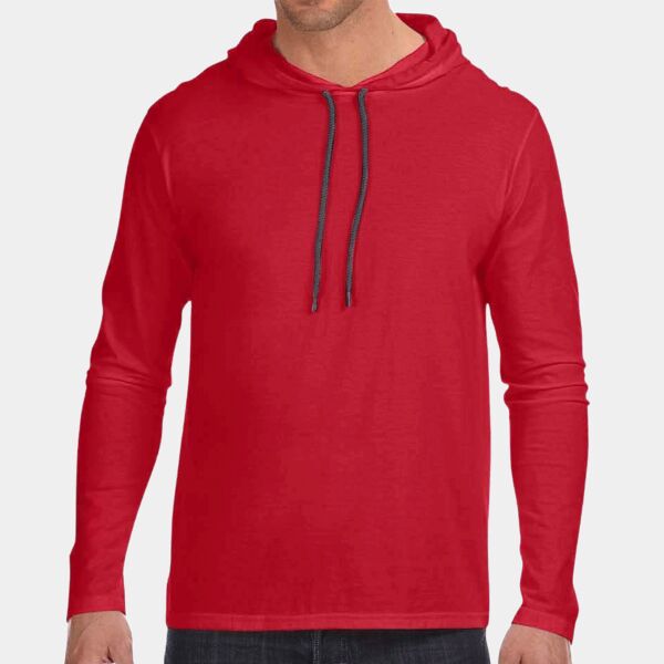 Gildan Adult Lightweight Long-Sleeve Hooded T-Shirt 987AN Adult Lightweight Long-Sleeve Hooded T-Shirt Thumbnail