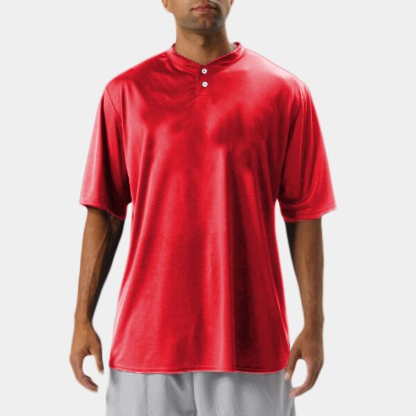 Adult Tek Henley Jersey Thumbnail