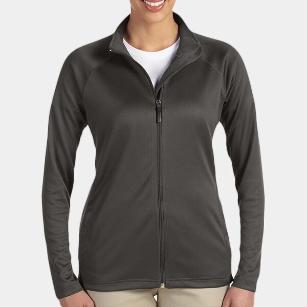 Devon & Jones Ladies' Stretch Tech-Shell® Compass Full-Zip DG420W Ladies' Stretch Tech-Shell® Compass Full-Zip Thumbnail