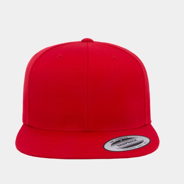 Adult Flat Visor Classic Snapback Cap Thumbnail